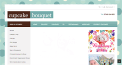 Desktop Screenshot of cupcakebouquet.co.uk